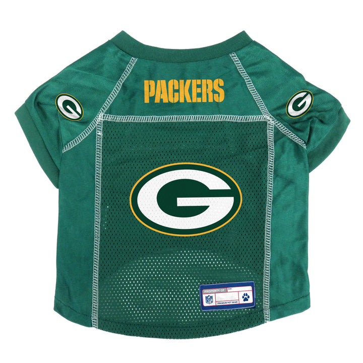 Littlearth NFL Basic Haustier-Trikots Green Bay Packers XS (Neck: 9", Girth: 10"-13", Back: 8"), Gre