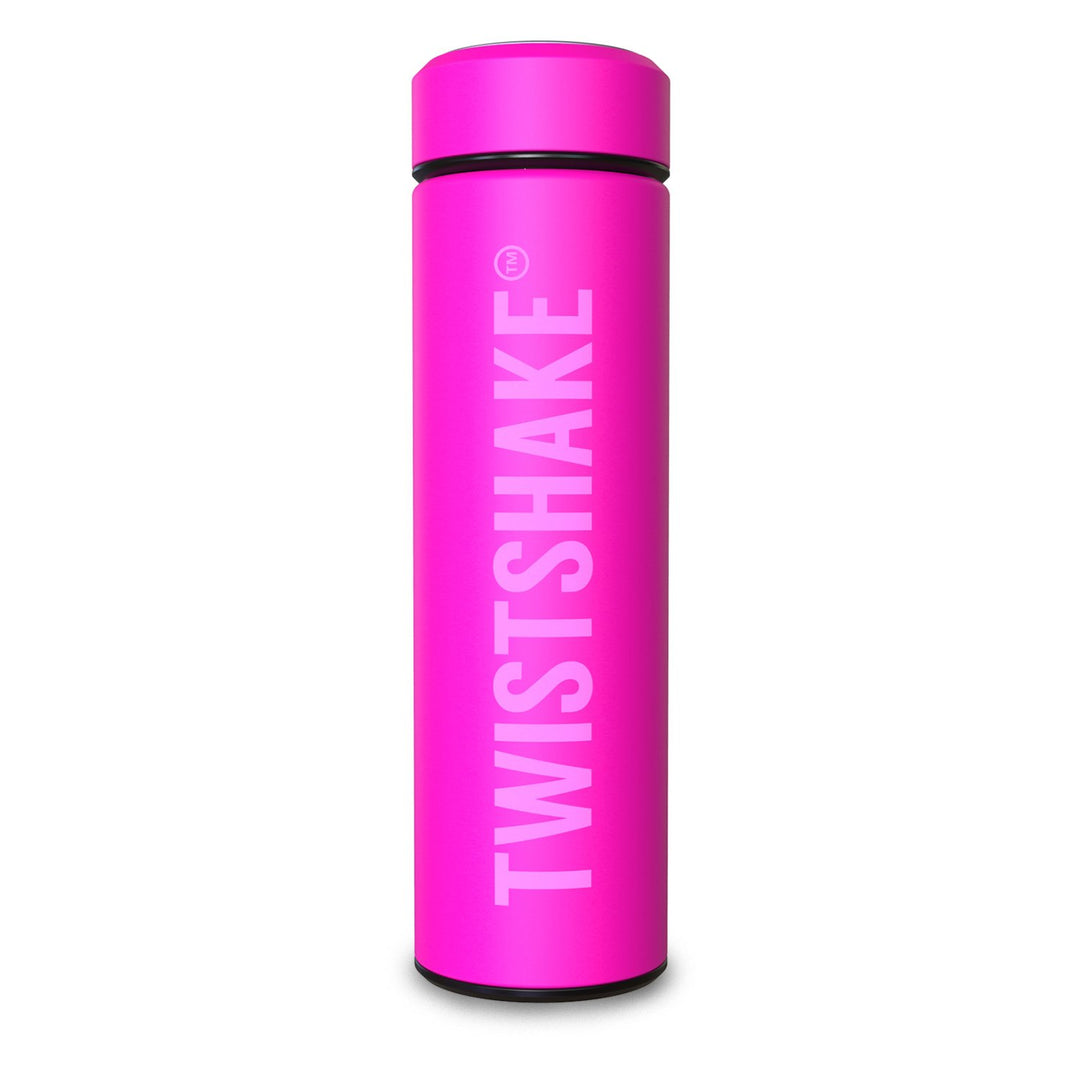 twistshake weiss 420 ml Fläschchen Rose, Rose