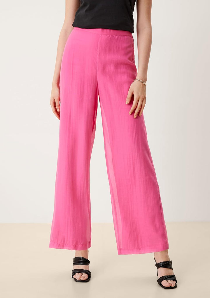 s.Oliver BLACK LABEL Damen Hose 36 Dunkelrosa, 36 Dunkelrosa