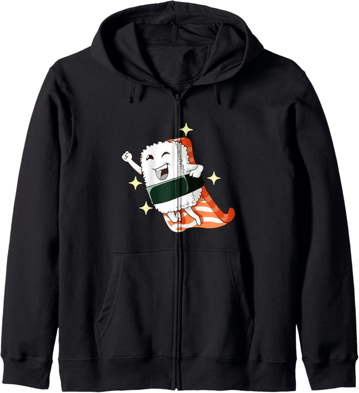 Süsses Sushi-Geschenk Japanisch Kapuzenjacke