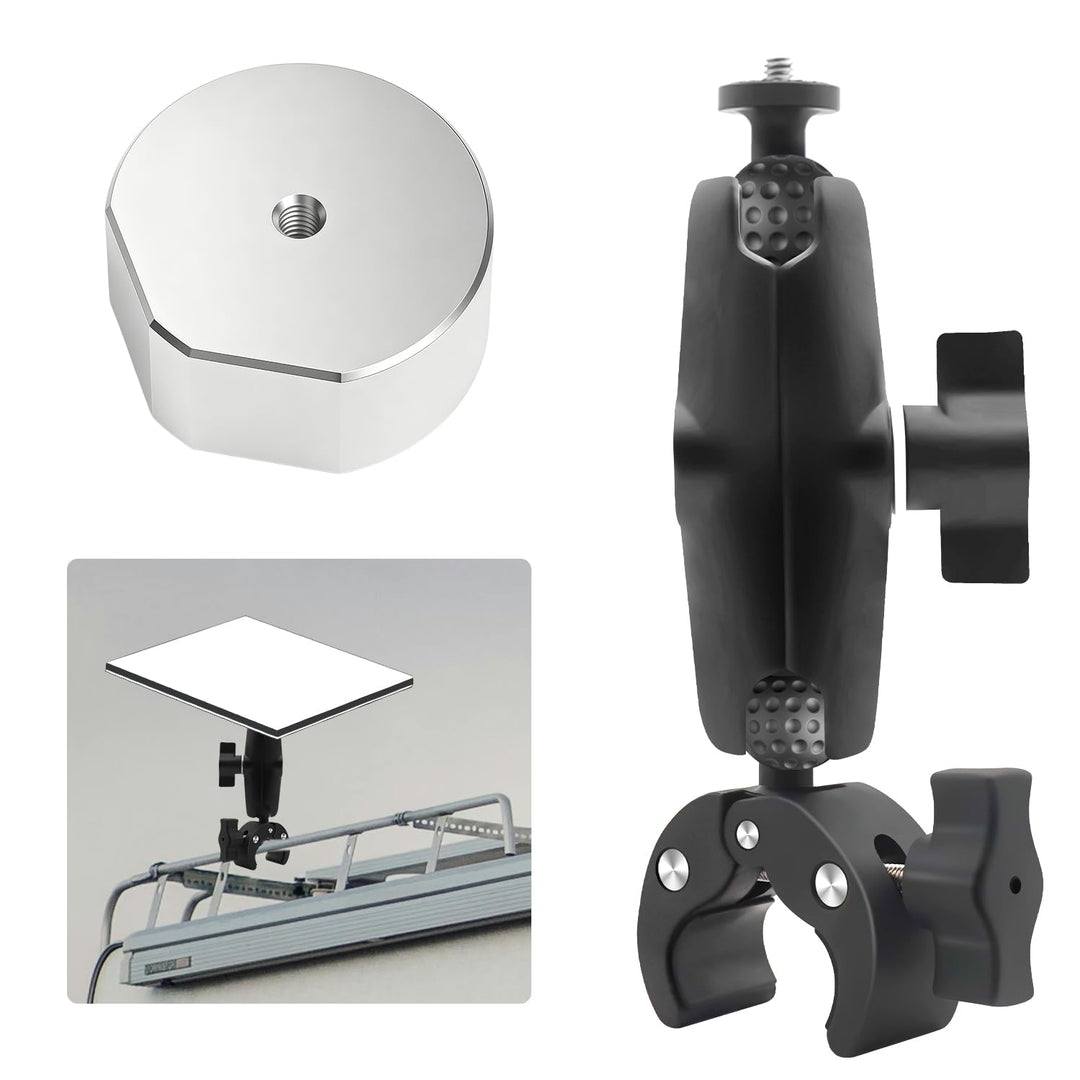 Pole Mount Kit kompatibel mit Starlink Mini 2025 , Metall-Mini-Adapter Verstellbare Klemmenhalterung