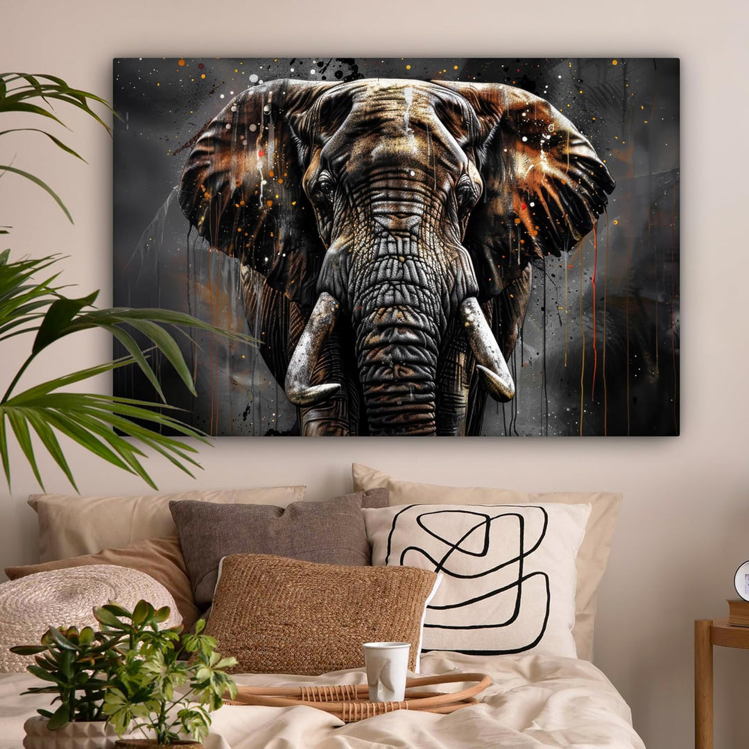 MuchoWow© Leinwandbild Gross 120x80 cm XXL Dekoration Wohnzimmer Bilder Pictures Wall Decoration Liv