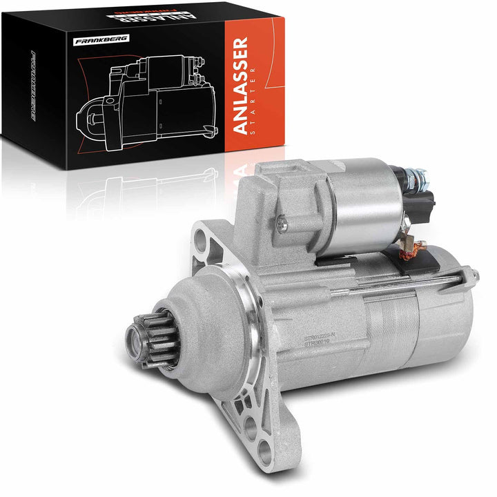 Frankberg Anlasser Starter 2,0 KW Kompatibel mit A1 8X1 8XK 1.6L 2010-2015 A3 8P1 1.6L 2009-2012 Alt