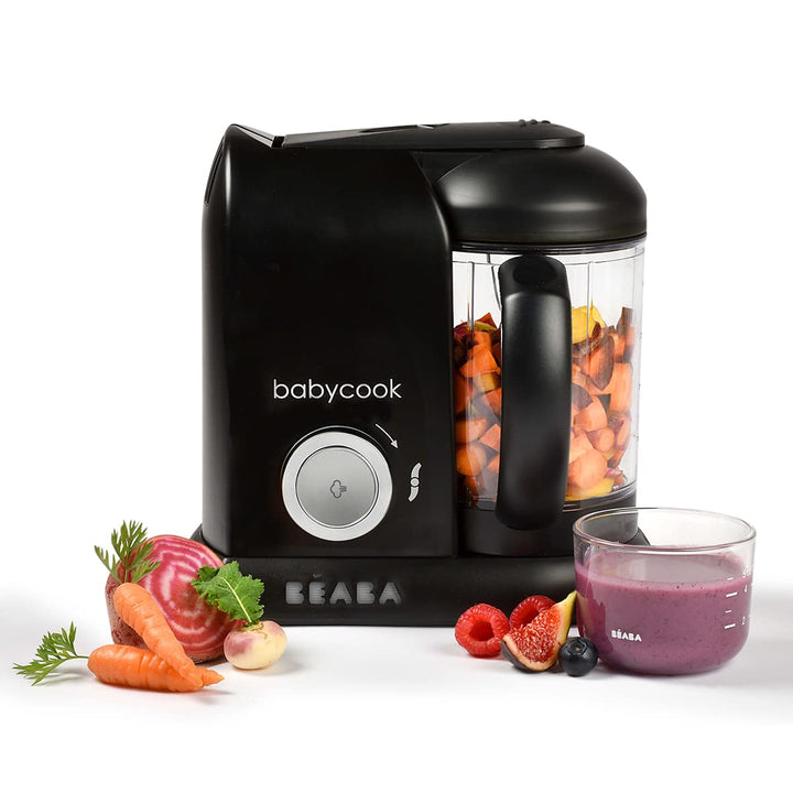 BÉABA - Babycook Solo - 4 in 1 Babynahrungszubereiter - Schonender Dampfgarer - Schnelles Dampfgaren