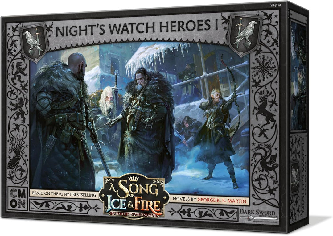 Cool Mini or Not Zubehör CMNSIF309 Night's Watch Night's Watch Heroes I Erweiterung - Miniaturspiel,