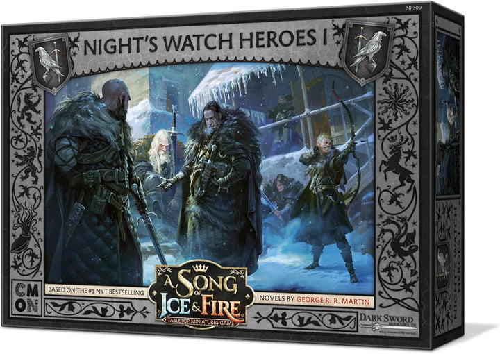 Cool Mini or Not Zubehör CMNSIF309 Night's Watch Night's Watch Heroes I Erweiterung - Miniaturspiel,
