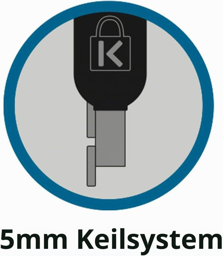 Kensington N17 Schliesssystem für Dell-Geräte, Mit starkem Schliesskopf und Carbonstahl-Kabel - 1,8