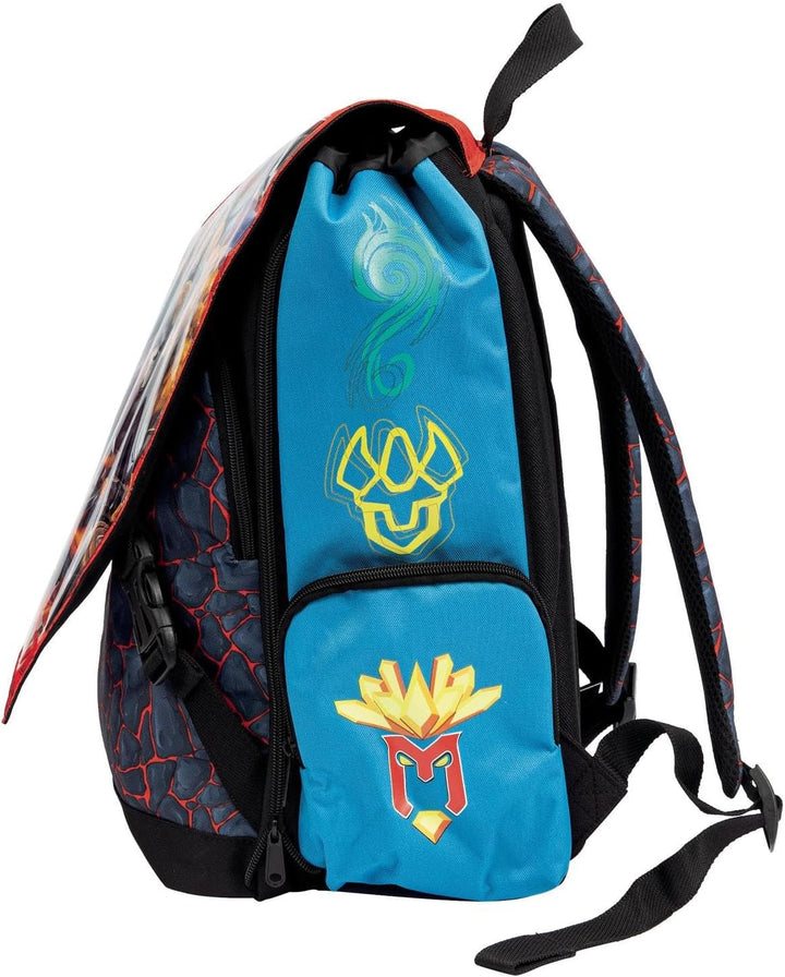 GIOCHI PREZIOSI Gormiti 2022 erweiterbarer Rucksack für alle, die die tägliche Abenteuer mit den Lie