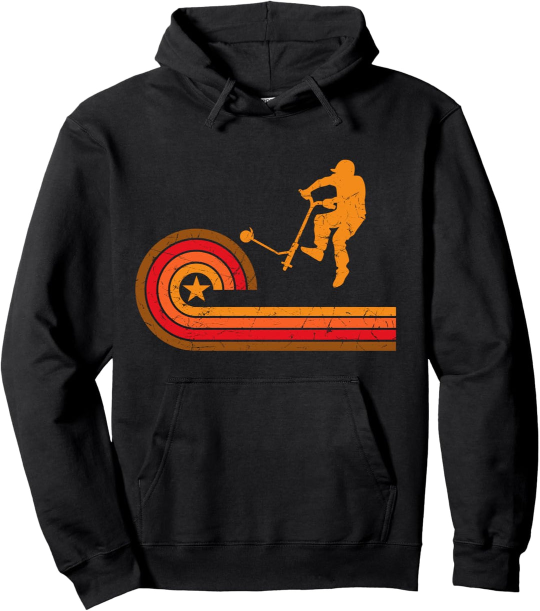Scooter Stunt Tretroller Geschenk Jungen & Kinder Pullover Hoodie