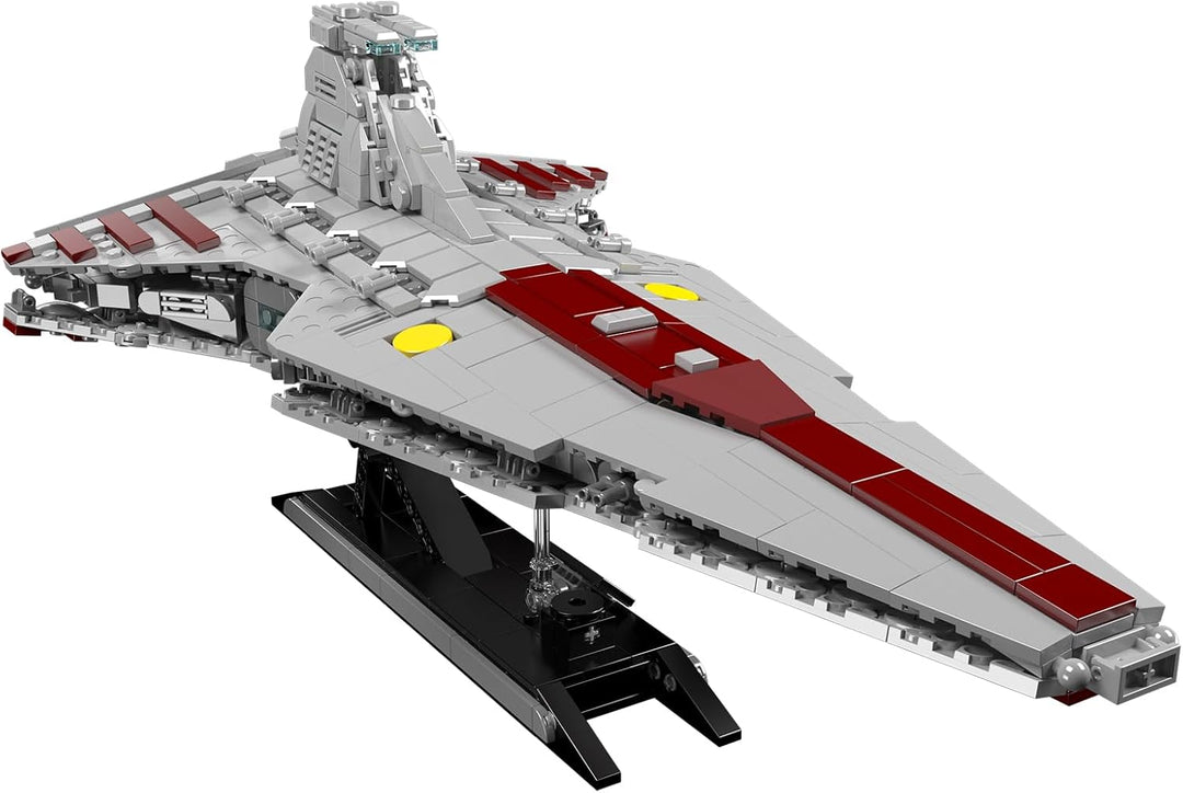 Mould King 21074 Super Star Destroyer Modell, Venator-Klasse Republik Angriffskreuzer Bausteinspielz