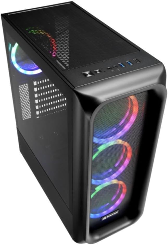 Sharkoon TK5M RGB, Gaming PC Gehäuse