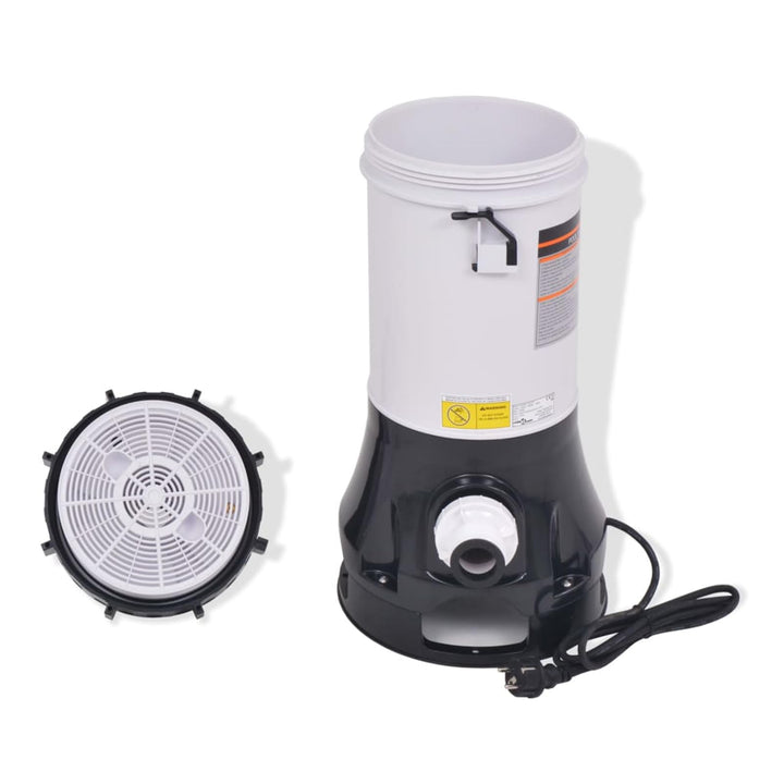vidaXL Poolfilterpumpe für Intex Bestway Pools Filterpumpe Poolfilter Sandfilteranlage Sandfilter Fi