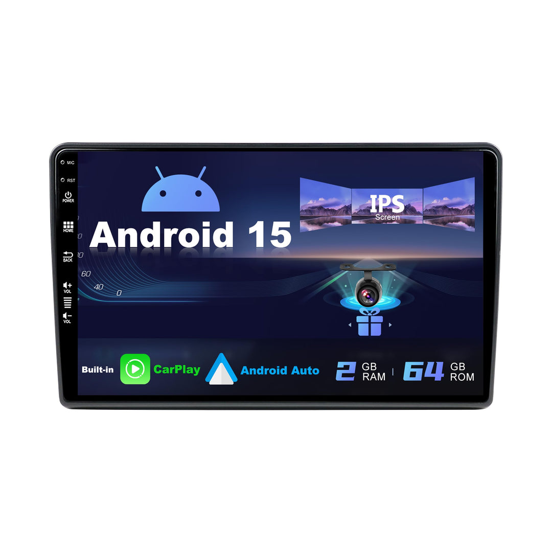 SXAUTO Android 12 IPS Autoradio Passt für FIAT Ducato/Citroen Jumper/Peugeot Boxer - Eingebaut Carpl
