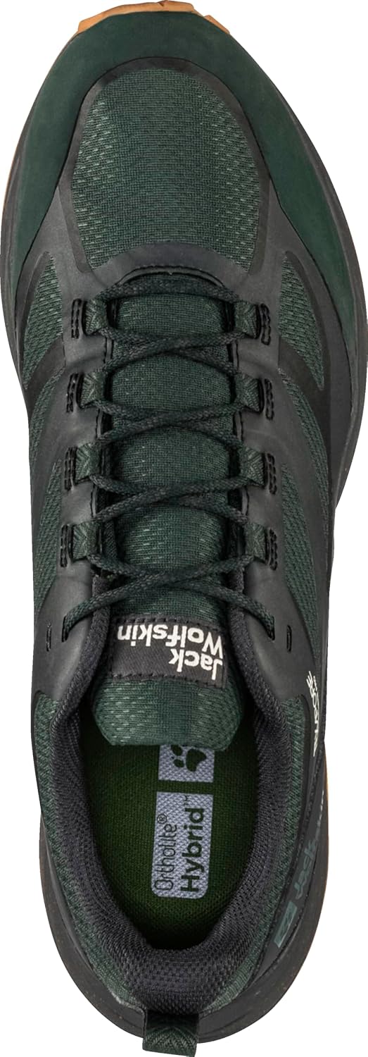 Jack Wolfskin Herren Terraventure Texapore Low MWalking-Schuh 39.5 EU Black Olive, 39.5 EU Black Oli