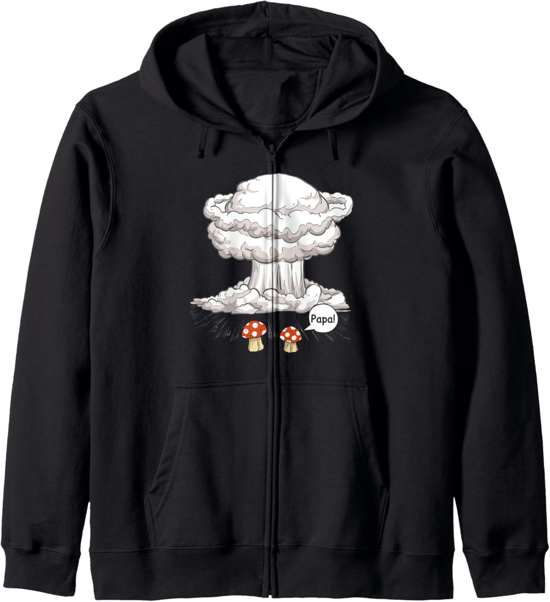 Papa Pilz Atompilz Kapuzenjacke