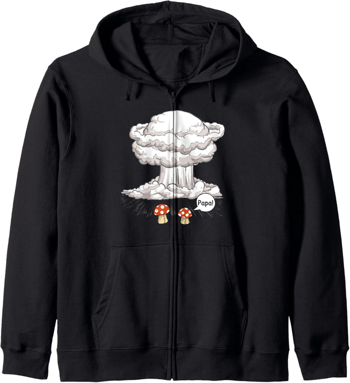Papa Pilz Atompilz Kapuzenjacke