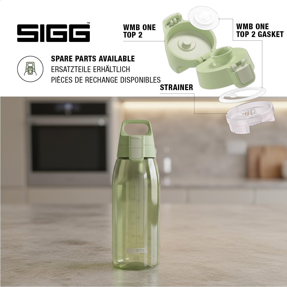SIGG - Tritan Trinkflasche - Total Color ONE ONE - Für Kohlensäurehaltige Getränke Geeignet - Spülma