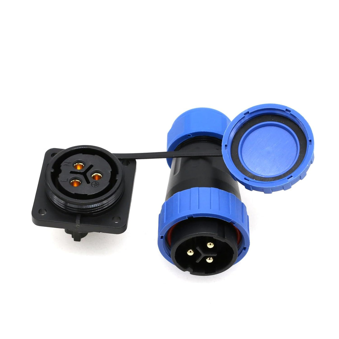 ZBLZGP TY28 Lötfreier Stecker Buchse IP68 Wasserdichter Steckverbinder 2-9 Pin Stromstecker Buchse S
