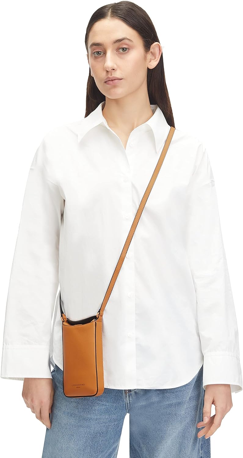 Liebeskind Damen Mobile Pouch Neck Accessories Brick, Brick