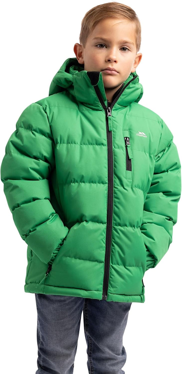 Trespass Herren Tuff-Male JKT Jacke 3-4 Jahre Grün (Clover), 3-4 Jahre Grün (Clover)