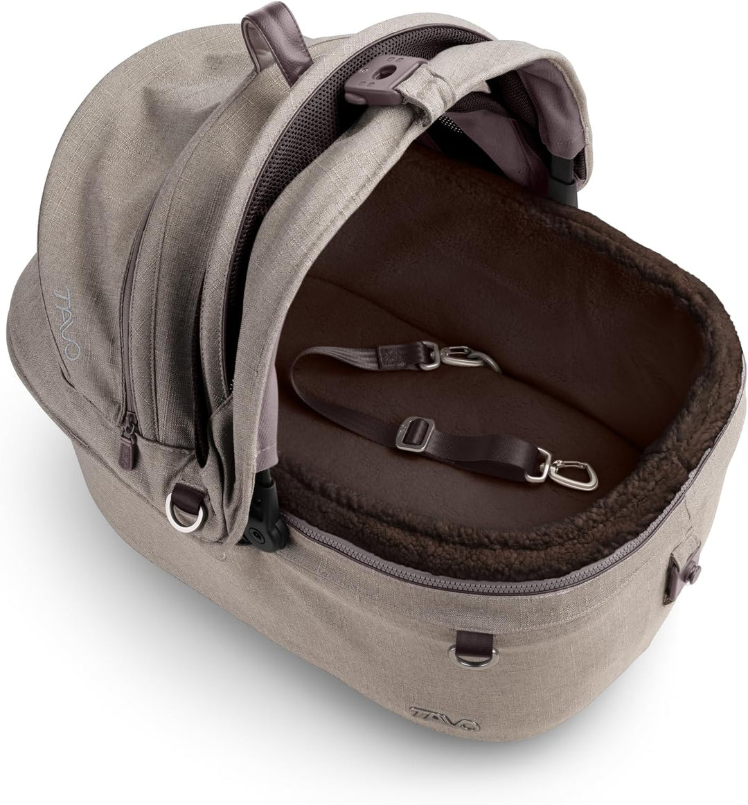 Tavo Maeve 5X Haustier-Schutzsystem – Premium Crash-getesteter Hunde-Autositz & Transportbox – 3-in-