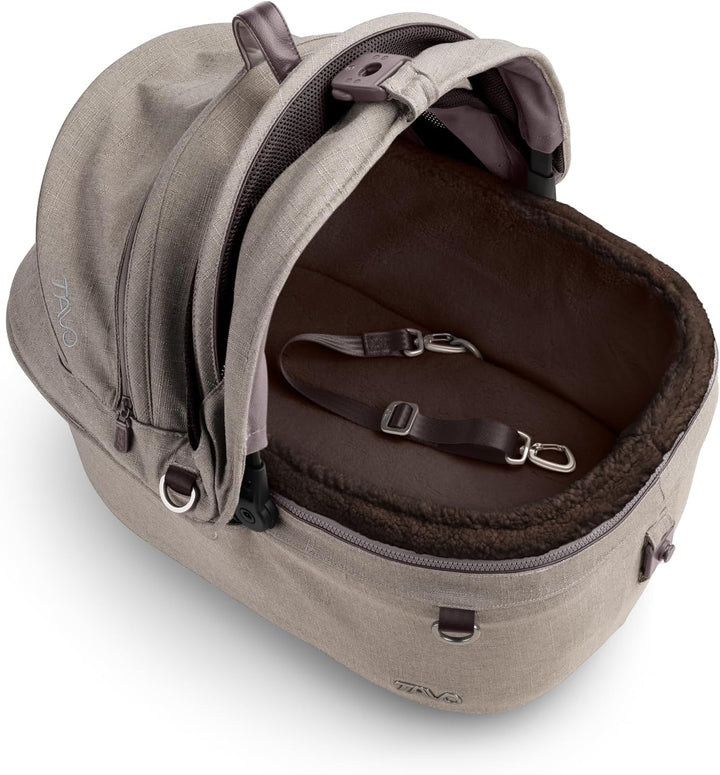 Tavo Maeve 5X Haustier-Schutzsystem – Premium Crash-getesteter Hunde-Autositz & Transportbox – 3-in-