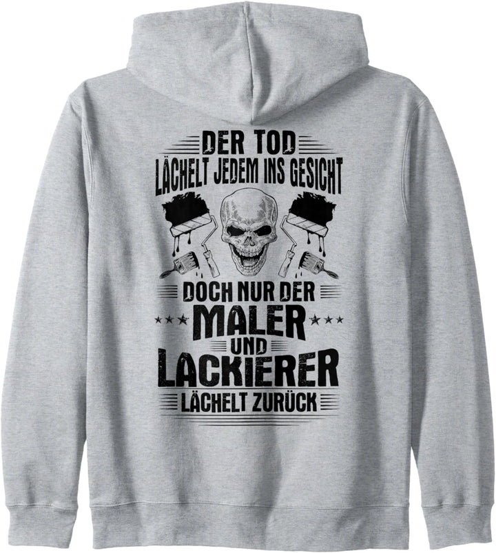 Lächeln Maler und Lackierer Kapuzenjacke