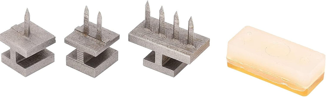 Leder-Stanzzange, Edelstahl-Stichlochstempel Flachmundzinken-Meisselzange Lederhandwerkzeug