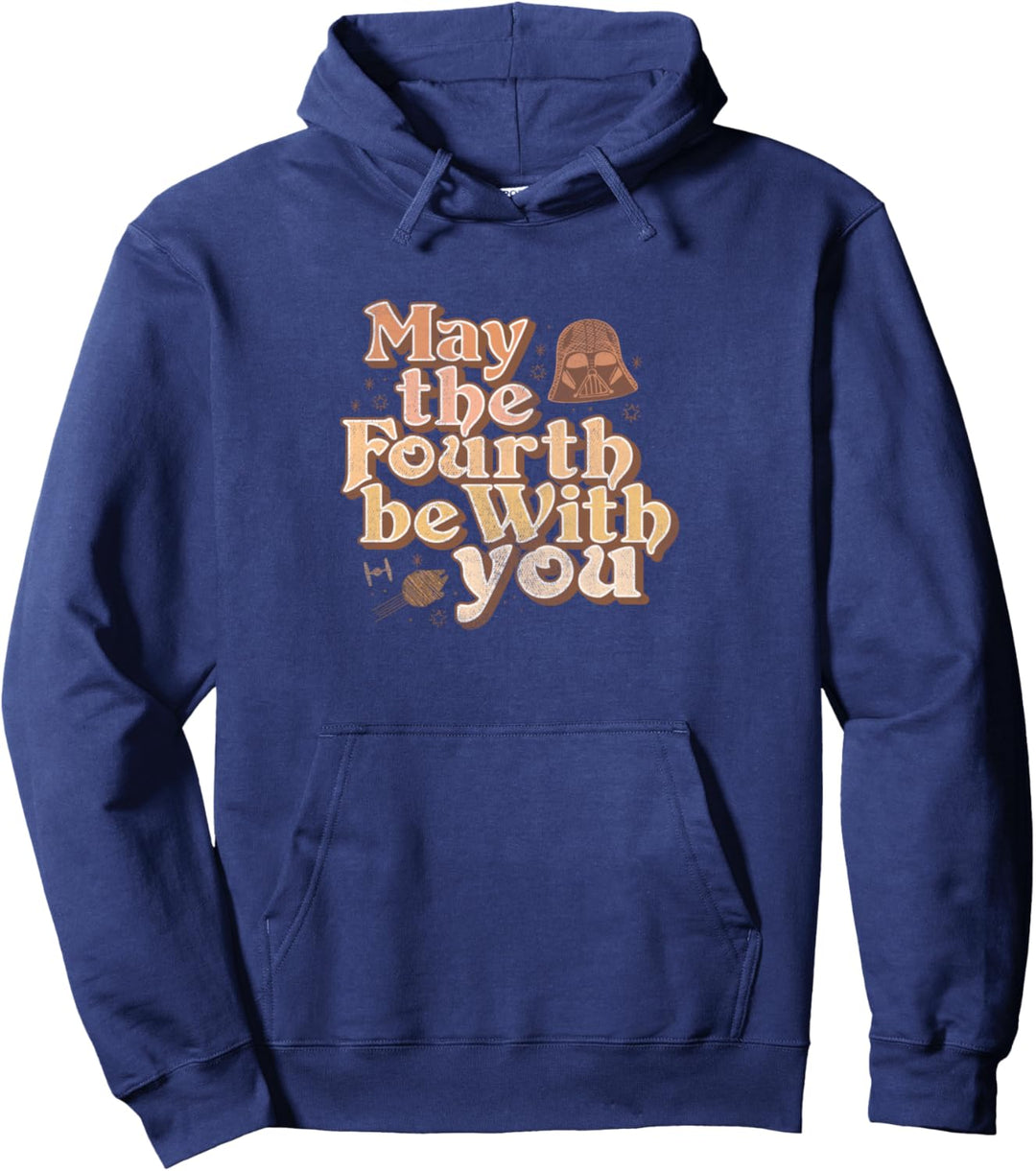 Star Wars May The Fourth Be With You Collage Pullover Hoodie
