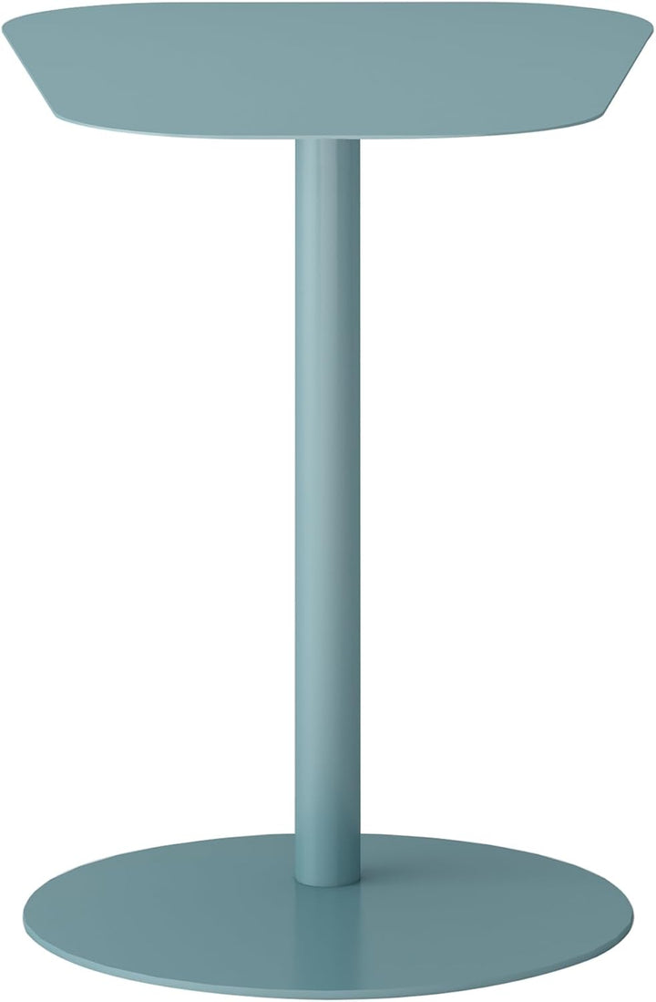 [en.casa] Beistelltisch Nastätten Gartentisch Couchtisch mit Metallgestell Sofatisch modernes Design