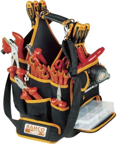 Bahco 4750FB3-12 Elektriker-Tasche, mehrfarbig, 30,5 cm 1 Mehrfarbig, 1 Mehrfarbig