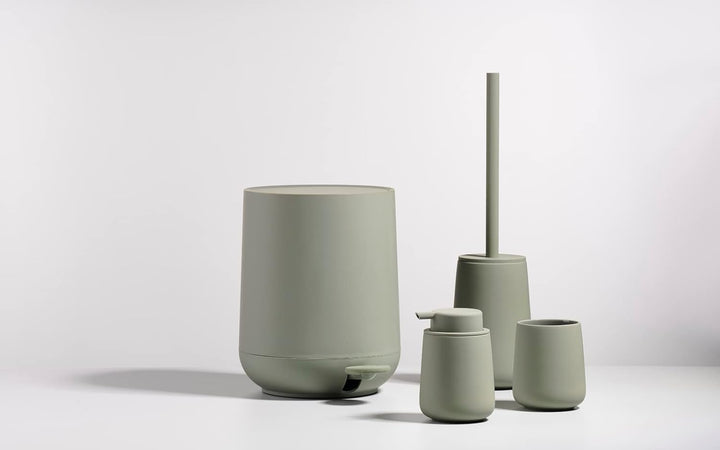 Zone Denmark Nova Mülleimer fürs Bad, Kosmetikeimer, Abfalleimer fürs Badezimmer, Durchm. 20,5 cm, H