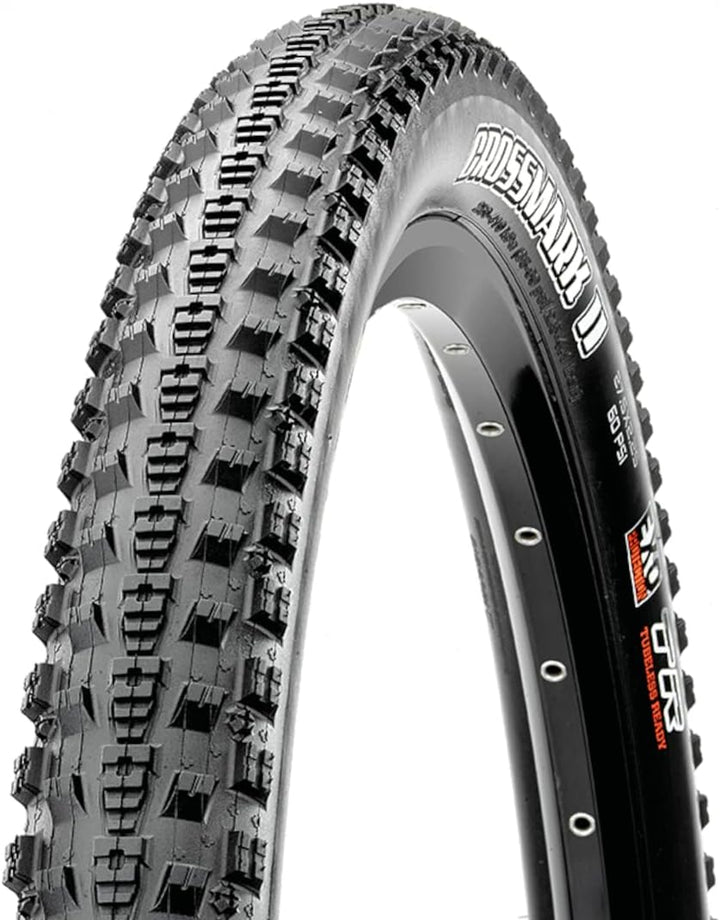 Maxxis Tires MAX CROSSMARK II 29x2.25 BK FOLD/60 EXO/TR by 26 x 2.10 Schwarz, 26 x 2.10 Schwarz