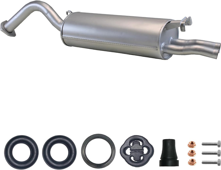 Ferroz Export Ersatz für Auspuff Endschalldämpfer Audi 100 & A6 (4A, C4) 2.6 2.8 E auch Avant + Anba