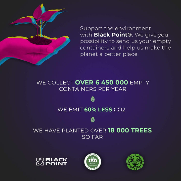 BLACK POINT Toner Kompatibel zu TN-241BK TN-242BK TN241 TN242 - Schwarz - für Brother MFC-9342CDW MF