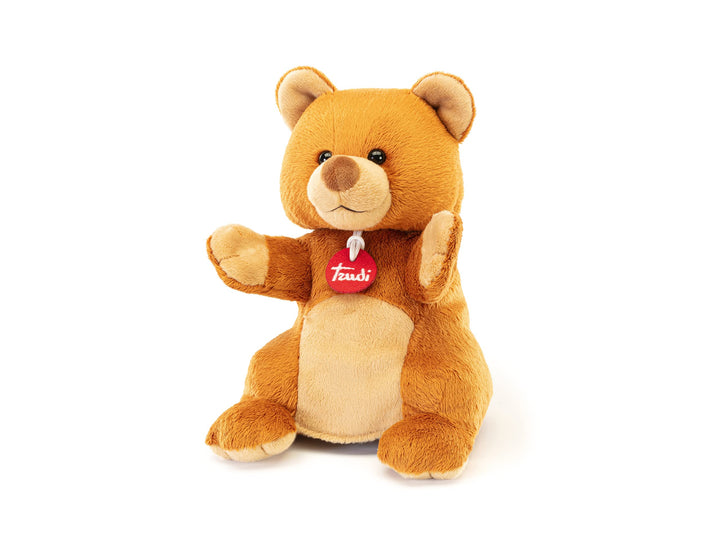 Trudi 29308 Bear Handpuppe BAER, braun