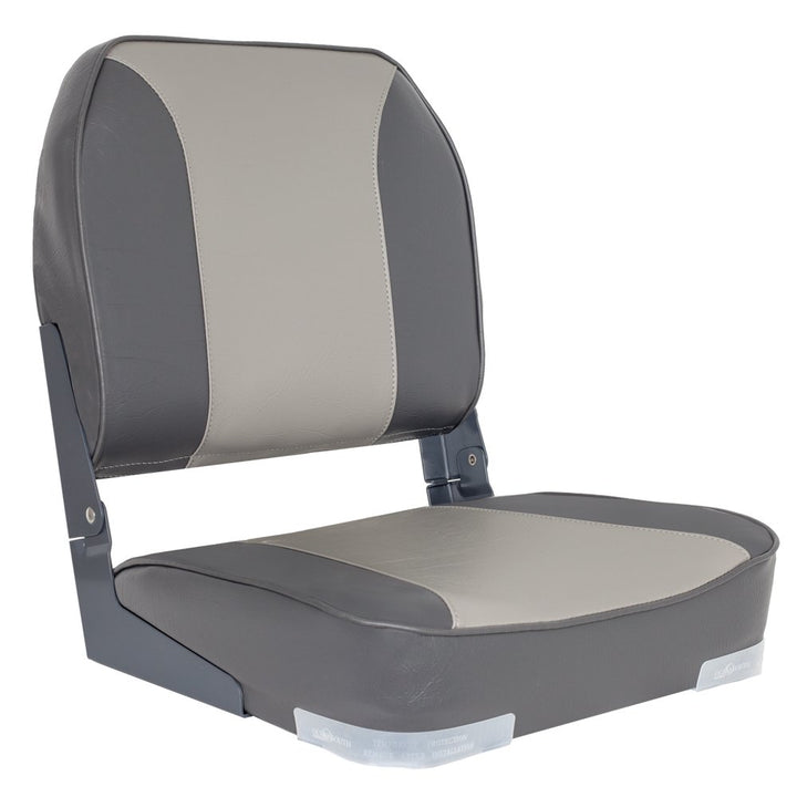 Oceansouth Deluxe Klappsitz für Boote Grau/Dunkelgrau, Grau/Dunkelgrau