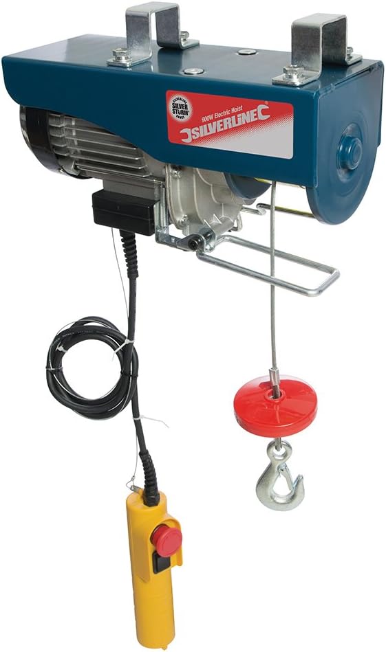 Silverline 442463 Silverstorm-Elektroseilzug, 900 W, 500 kg 900 W