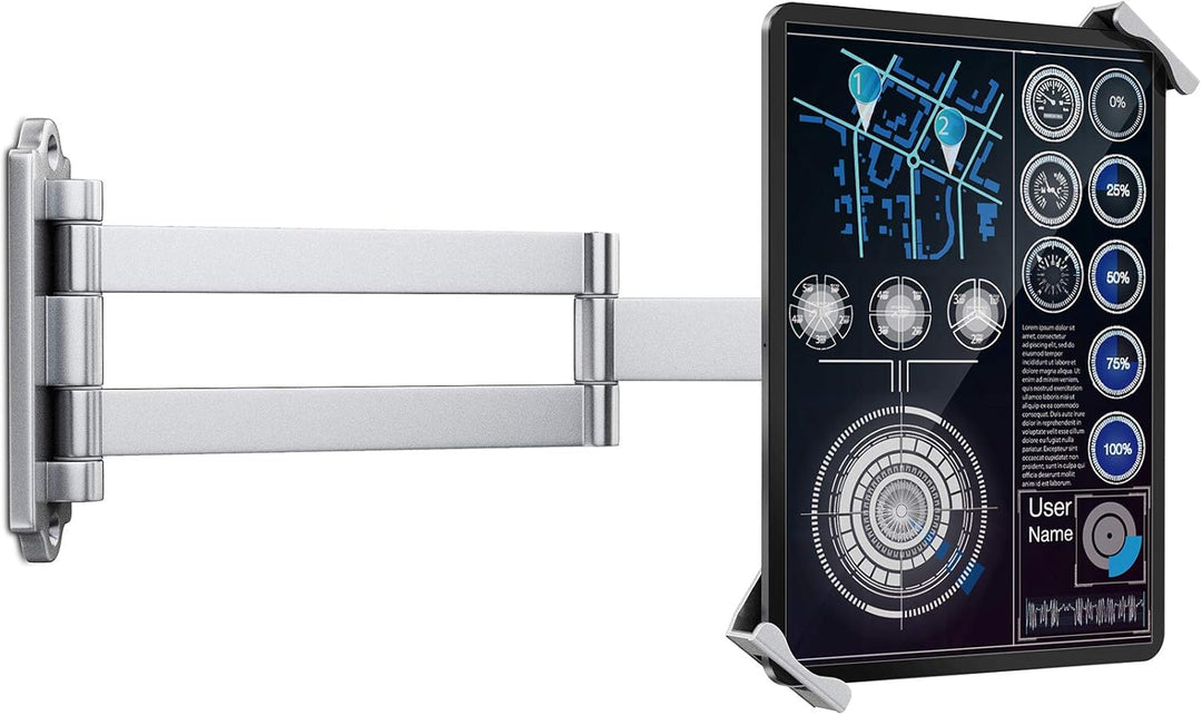 AboveTEK Tablet Wandhalterung iPad Ständer für 7-11Zoll Tablets/iPad/Galaxy Tab/Slate/Fire Tablet Ha