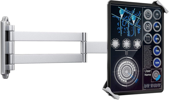 AboveTEK Tablet Wandhalterung iPad Ständer für 7-11Zoll Tablets/iPad/Galaxy Tab/Slate/Fire Tablet Ha
