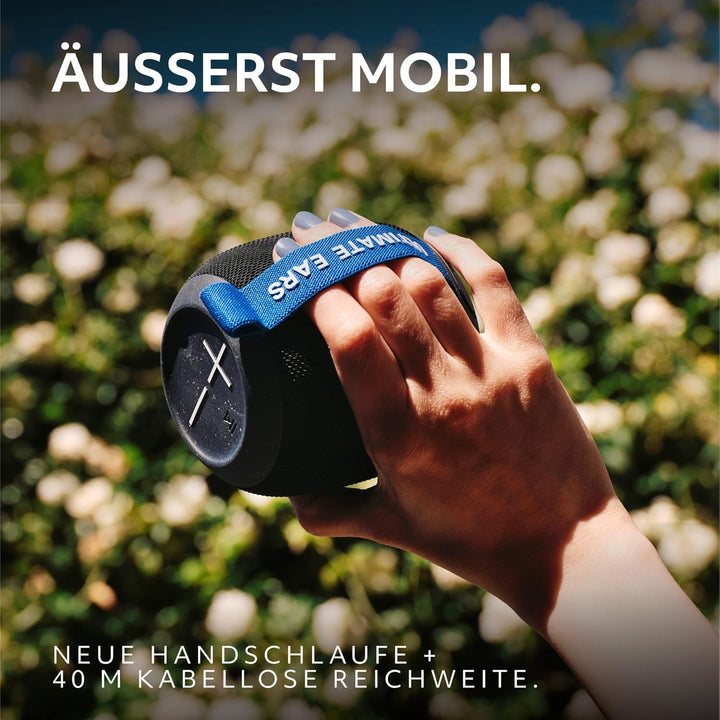Ultimate Ears WONDERBOOM Play – mobiler wasserdichter Bluetooth-Lautsprecher, staubdichter schwimmfä