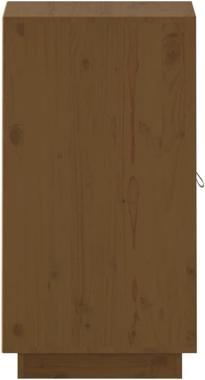 FIRBNUS Badezimmerschrank Aufbewahrungsschrank 34x40x75 cm mit 3 Fächer und Tür Beistellschrank Beis