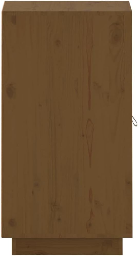 FIRBNUS Badezimmerschrank Aufbewahrungsschrank 34x40x75 cm mit 3 Fächer und Tür Beistellschrank Beis