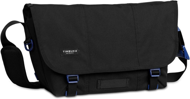 Timbuk2 Unisex-Erwachsene (nur Gepäck), leichte Kuriertasche, Gepäck, Kuriertasche M Jet Black/Blue