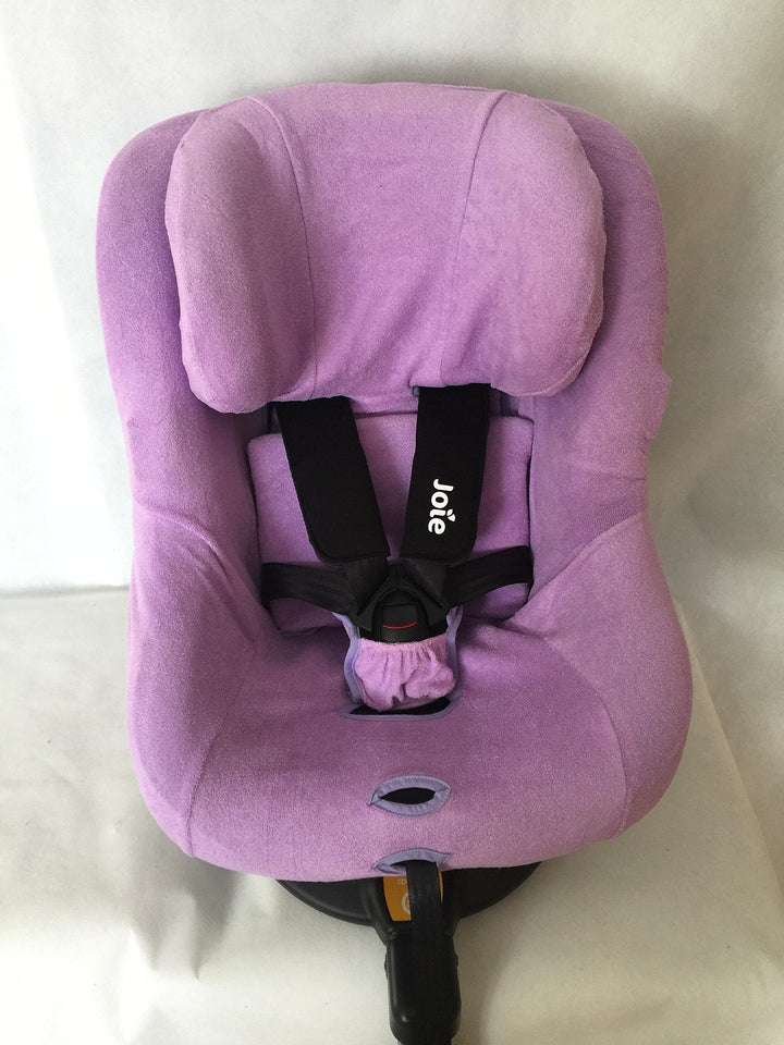 Sommerbezug Schonbezug für Joie Spin 360 Frottee 100% Baumwolle lila