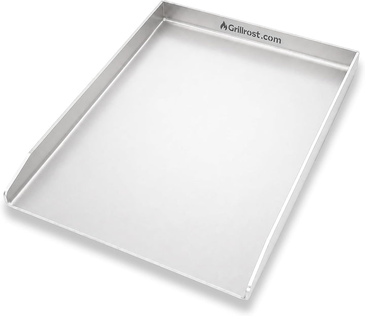 Edelstahl Grillplatte - Plancha 43,5 x 33cm - für Broil King Baron 43.5x33cm - Broil King Baron, 43.