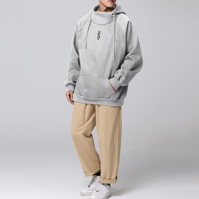 Eocicvvi Pullover Herren Hoodie Hip Hop Fleece Pulli Kapuzenpullover Hoodie Sweater Sweatshirt Mit K