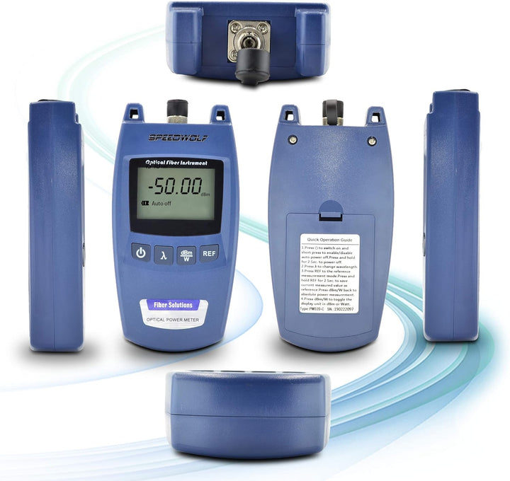 50dBm~+26dBm FTTH Hochpräziser Glasfaser Optischer Leistungsmesser/Optical Fiber Power Meter Leistun