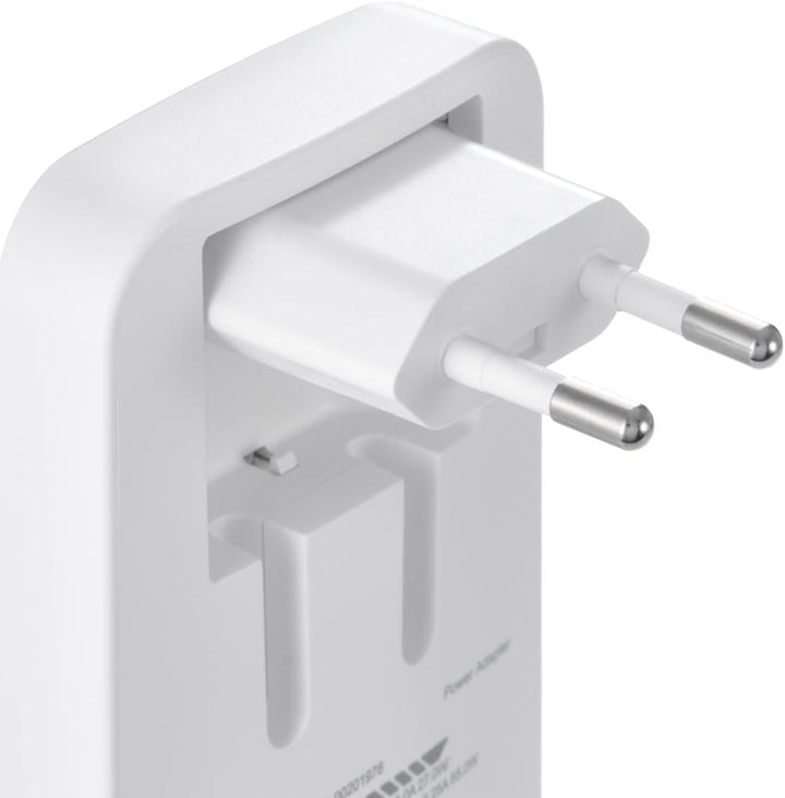 Hama USB C Ladegerät (Schnellladegerät 65 Watt, Ladestecker für Steckdose 2X USB-C, 1x USB-A, für Ha