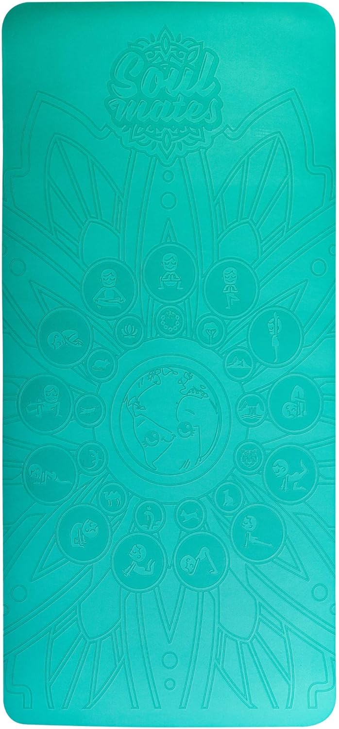 Kids Yoga Mats grün, grün